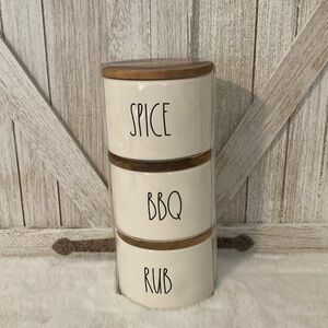 Rae Dunn BBQ, Spice, Rub Cellars